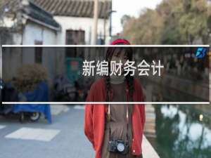 新编财务会计/财经系列(关于新编财务会计/财经系列的简介)