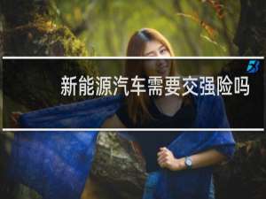 新能源汽车需要交强险吗