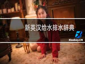 新英汉给水排水辞典(关于新英汉给水排水辞典的简介)