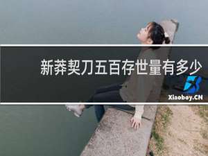 新莽契刀五百存世量有多少