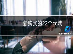 新购买的22个cc域名无法备案