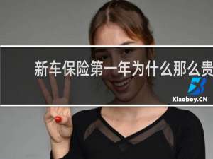 新车保险第一年为什么那么贵