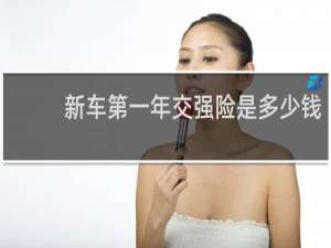 新车第一年交强险是多少钱