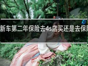 新车第二年保险去4s店买还是去保险公司