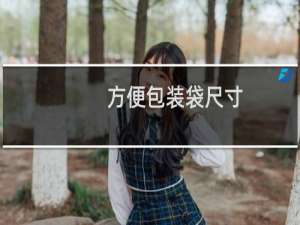 方便包装袋尺寸