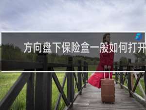 方向盘下保险盒一般如何打开