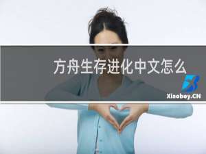 方舟生存进化中文怎么