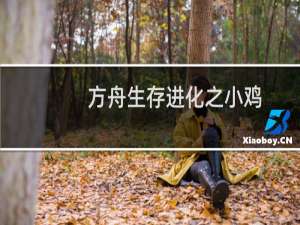 方舟生存进化之小鸡