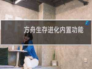 方舟生存进化内置功能
