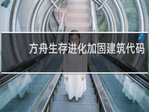 方舟生存进化加固建筑代码