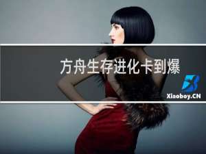 方舟生存进化卡到爆