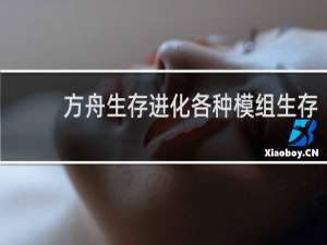 方舟生存进化各种模组生存