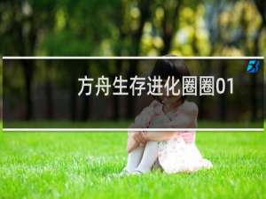 方舟生存进化圈圈01