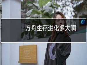 方舟生存进化多大啊