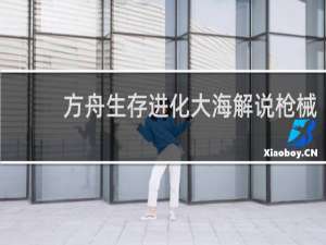 方舟生存进化大海解说枪械