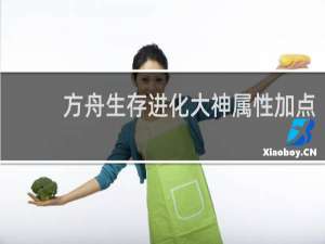 方舟生存进化大神属性加点