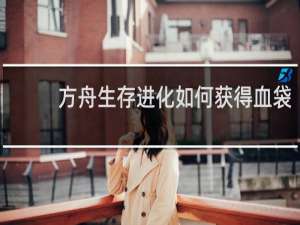 方舟生存进化如何获得血袋