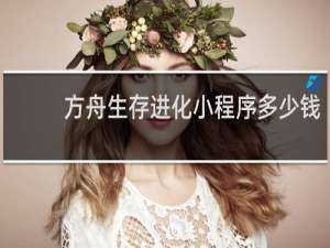 方舟生存进化小程序多少钱