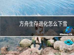 方舟生存进化怎么下雪