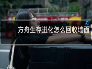 方舟生存进化怎么回收墙面