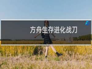 方舟生存进化战刀