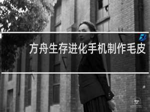 方舟生存进化手机制作毛皮