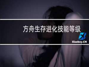 方舟生存进化技能等级