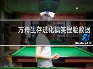 方舟生存进化搞笑捏脸数据