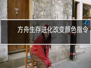 方舟生存进化改变颜色指令