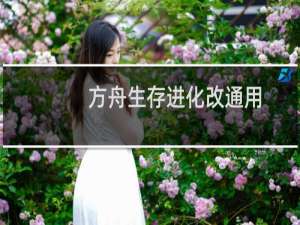 方舟生存进化改通用