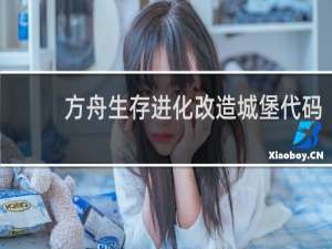 方舟生存进化改造城堡代码