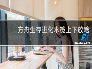 方舟生存进化木筏上下放啥