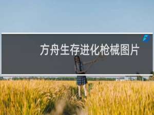 方舟生存进化枪械图片