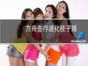 方舟生存进化柱子矮