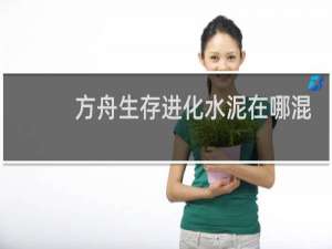 方舟生存进化水泥在哪混