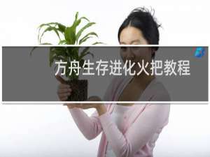 方舟生存进化火把教程