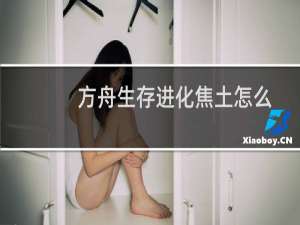 方舟生存进化焦土怎么