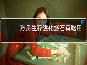 方舟生存进化燧石有啥用