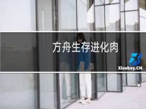 方舟生存进化肉