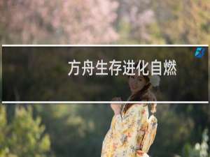 方舟生存进化自燃