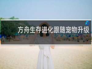 方舟生存进化跟随宠物升级