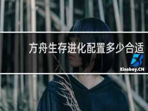 方舟生存进化配置多少合适