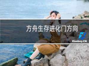 方舟生存进化门方向