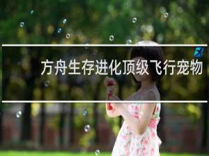 方舟生存进化顶级飞行宠物