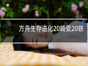 方舟生存进化 畸变 铁