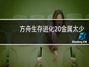方舟生存进化 金属太少