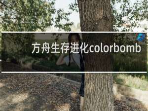 方舟生存进化colorbomb