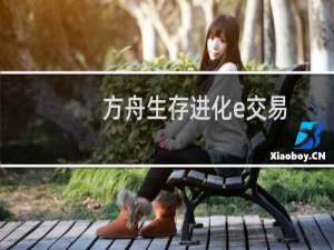方舟生存进化e交易