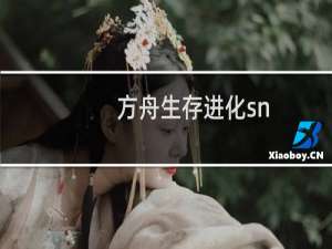 方舟生存进化sn
