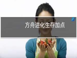 方舟进化生存加点
